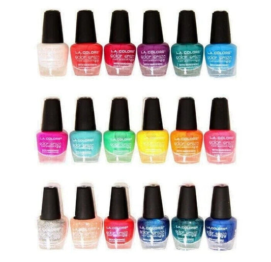 L.A. Colors Gossip Color Craze Gel Nail Polishes