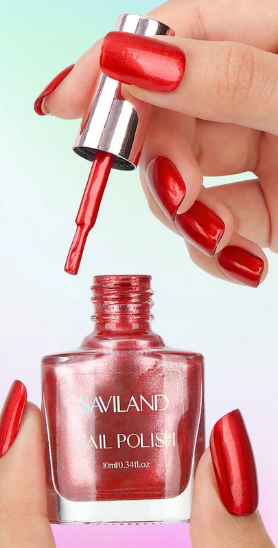 Metallic Nail Polish Quick Dry Chrome Long-Lasting Summer Fingernail Polish