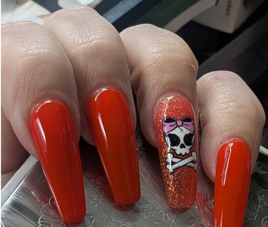 Chrome Mirror Nail Polish Metallic Colors Long-Lasting Glossy Finish Non-Toxic Vegan Formula |Perfect Manicure Kit for Women