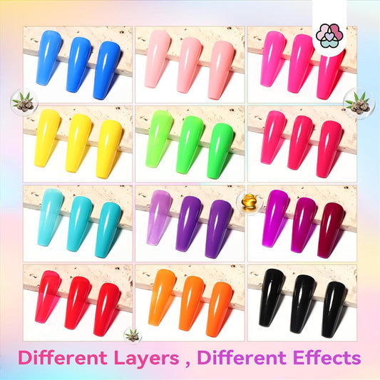 Cute Pastel Colors Quick-Dry Long Lasting Nail Polishes 5ML Bottles