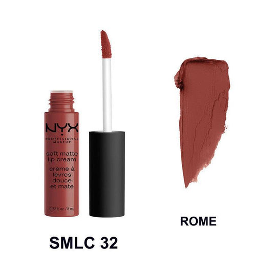 SMLC32  Nyx Soft Matte Lip Creme Rome 0.27oz / 8ml